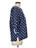 Talbots Blue 3/4 Sleeve Blouse Size L - photo 4