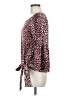 MICHAEL Michael Kors Burgundy 3/4 Sleeve Blouse Size M - photo 5