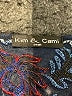 Kim & Cami Blue 3/4 Sleeve Top Size S - photo 7