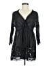 Assorted Brands Black 3/4 Sleeve Blouse Size M - photo 1