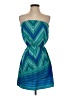 Express Chevron-herringbone Blue Cocktail Dress Size XS - photo 1