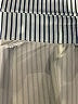 Unbranded Stripes Blue Long Sleeve Blouse Size XL - photo 7