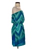 Express Chevron-herringbone Blue Cocktail Dress Size XS - photo 4
