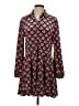 Zara Argyle Red Casual Dress Size XS - photo 1