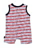 Lee Stripes Red Short Sleeve Onesie Size 0-3 mo - photo 2