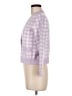 Maje Checkered-gingham Purple Cardigan Size Med (2) - photo 5