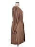 BTFBM Solid Brown Casual Dress Size XL - photo 4