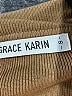 Grace Karin Tan Cardigan Size S - photo 7