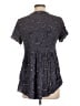 Torrid 100% Rayon Gray Short Sleeve Blouse Size Lg Plus (0) - photo 2