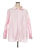 Universal Thread 100% Cotton Color Block Pink Long Sleeve Button-Down Shirt Size 3X - photo 1