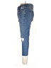 Good American Color Block Blue Jeans Size 16 - photo 5