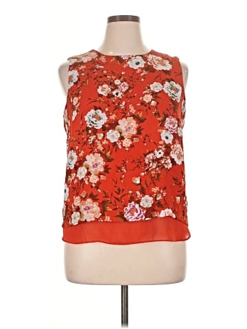 Rose + Olive Sleeveless T-Shirt (view 1)