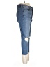 Good American Color Block Blue Jeans Size 16 - photo 4