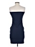 Commense Solid Blue Cocktail Dress Size S - photo 2