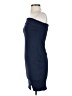 Commense Solid Blue Cocktail Dress Size S - photo 5