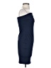 Commense Solid Blue Cocktail Dress Size S - photo 4