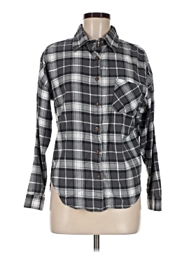 Brandy Melville Long Sleeve Button-Down Shirt (view 1)