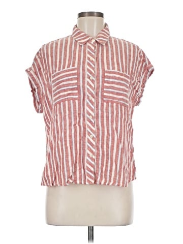 Lucky Brand Short Sleeve Blouse (view 1)