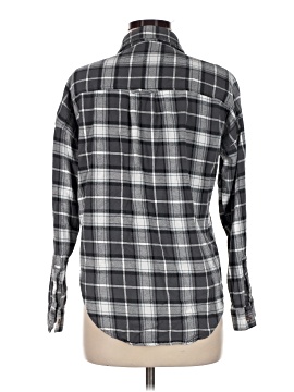 Brandy Melville Long Sleeve Button-Down Shirt (view 2)