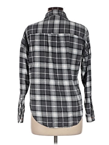 Brandy Melville Long Sleeve Button-Down Shirt (view 2)