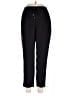 Zara Solid Black Casual Pants Size M - photo 1