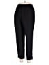 Zara Solid Black Casual Pants Size M - photo 2