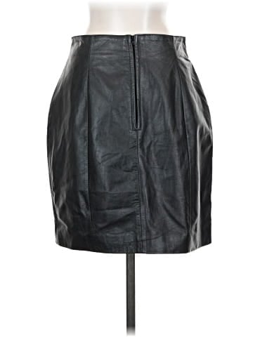 Byrnes & Baker Leather Skirt (view 2)