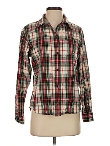 L.L.Bean Long Sleeve Button-Down Shirt (view 1)