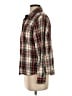L.L.Bean 100% Cotton Plaid Brown Long Sleeve Button-Down Shirt Size S (petite) - photo 5