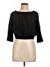 Industry 100% Cotton Black 3/4 Sleeve Blouse Size L - photo 1