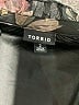 Torrid Floral Black Pink Cocktail Dress Size 2X Plus (2) - photo 4