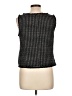 Max Studio 100% Polyester Black Sweater Vest Size L - photo 2