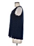 Elle Blue Sleeveless Blouse Size M - photo 5