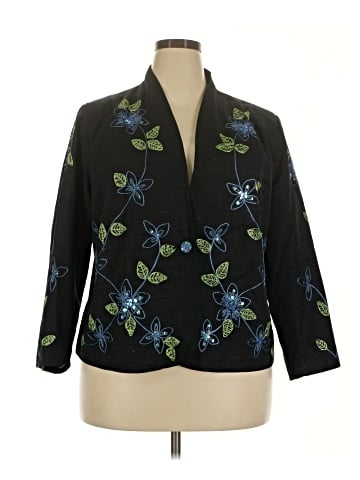 DressBarn Silk Blazer (view 1)