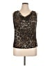 Clara Sun Woo Brown Tank Top Size XL - photo 1