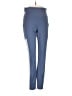 Peace Love World Color Block Blue Active Pants Size S - photo 1