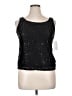 R&M Richards Black Sleeveless Top Size 16 - photo 1
