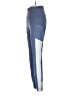Peace Love World Color Block Blue Active Pants Size S - photo 5