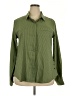 Unbranded 100% Polyester Solid Green Long Sleeve Blouse Size XXL - photo 1