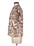 Shein 100% Polyester Print Brown Short Sleeve Blouse Size M - photo 5