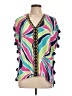Escapada 100% Rayon Green Sleeveless T-Shirt Size L - photo 1