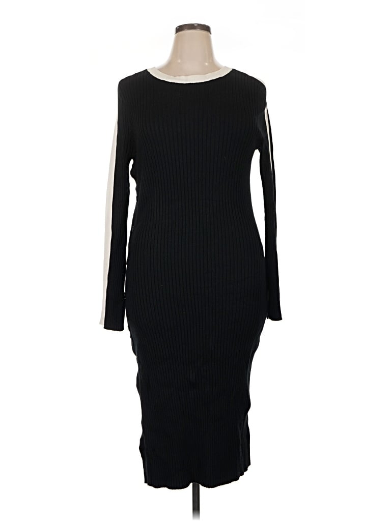 Future Collective Casual Dress In Black