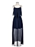 Xhilaration 100% Polyester Blue Casual Dress Size S - photo 1