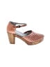 Eric Michael Color Block Tan Heels Size EU 37 - photo 1