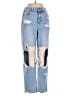 American Eagle Outfitters Color Block Blue Jeans Size 0 - photo 1