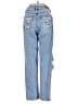 American Eagle Outfitters Color Block Blue Jeans Size 0 - photo 2