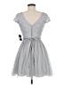 Teeze Me Gray Cocktail Dress Size 7 - photo 2