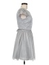Teeze Me Gray Cocktail Dress Size 7 - photo 4
