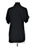 CAbi 100% Polyester Black Short Sleeve Blouse Size XS - photo 2