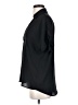 CAbi 100% Polyester Black Short Sleeve Blouse Size XS - photo 5